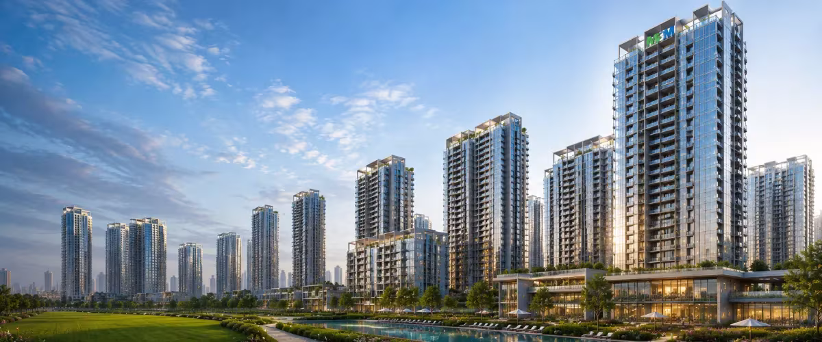 M3M India — signature development skyline