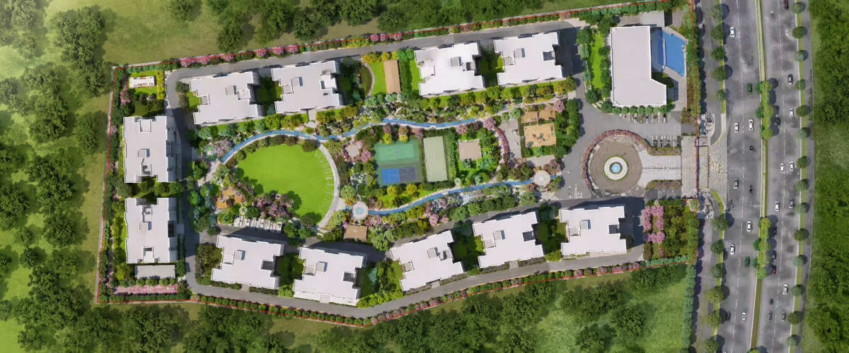 Signature Global Daxin Vistas master plan and tower layout