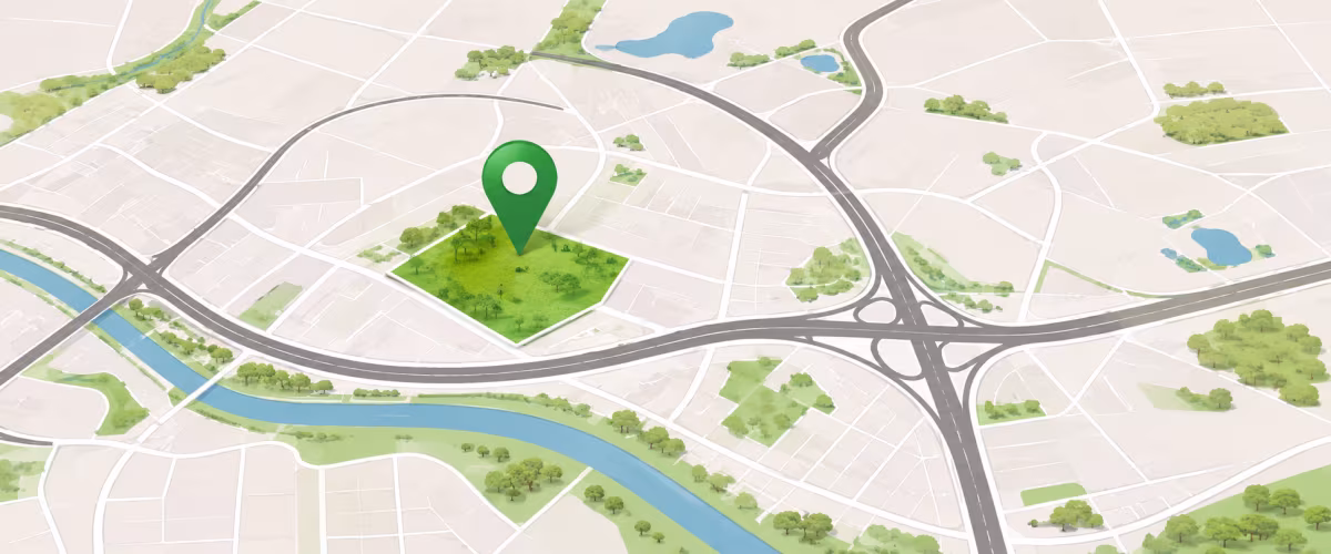 Map showing the location of Emaar Emerald Hills Plots in Golf Course Extension Road, Gurgaon