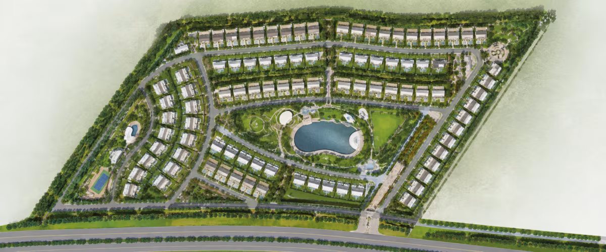 Sobha International City Villas master plan and tower layout