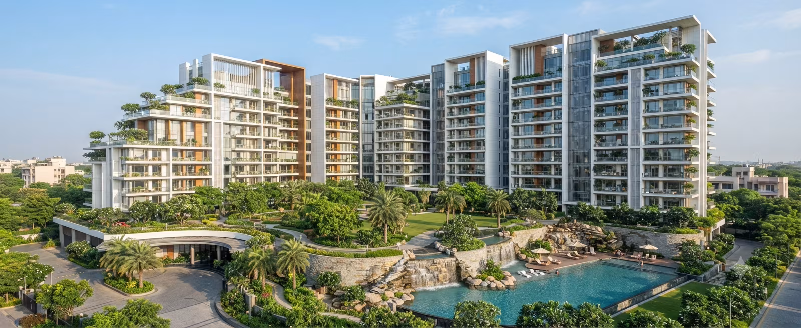 Krisumi Waterfall Residences — Dwarka Expressway, Gurgaon